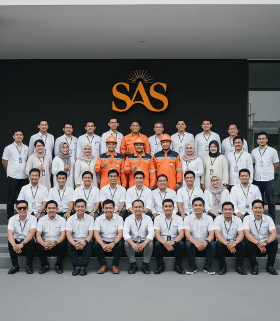 Klien mitra B2B PT Sunjaya Aksara Sakti memberikan testimoni positif tentang layanan pengadaan dan QC filter rokok